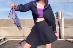 丝带小姐姐图片,时尚与爱心的完美融合