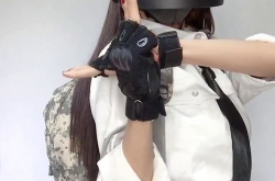 小姐姐跳吃鸡手指舞教学,小姐姐带你轻松学会吃鸡手指舞